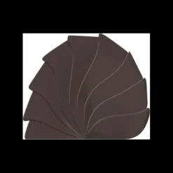 Moule Embout de Bûche 9015 Eventail Droit 9 x 7,5 cm (x6)