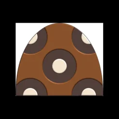 Moule Embout de Bûche 9004 Ronds 9 x 7,5 cm (x6)