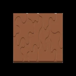 Moule Embout de Bûche Carré 9003 Fondu 8 cm (x6)