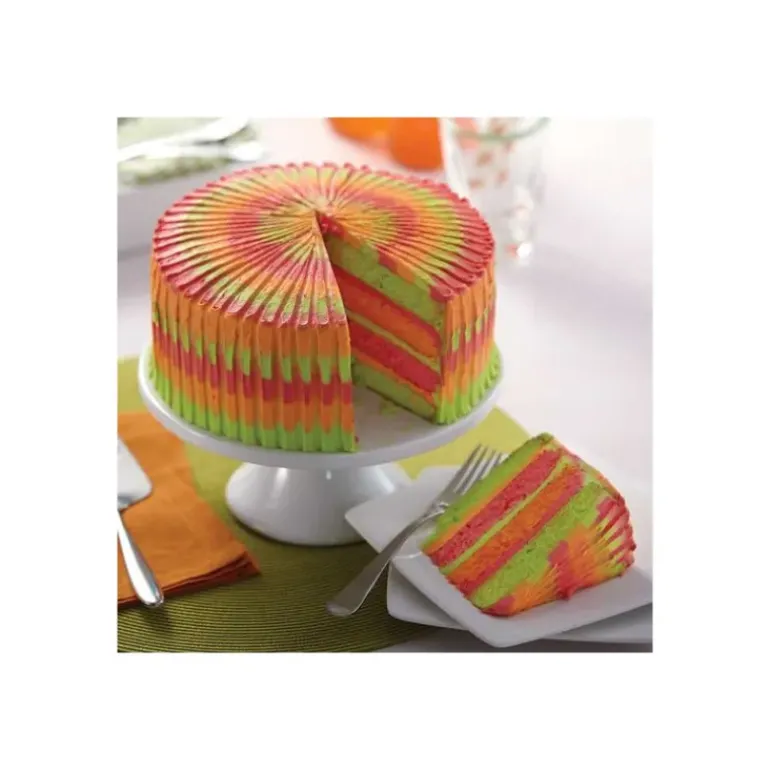 Moule gâteau à étages Rainbow Cake Wilton (x4)