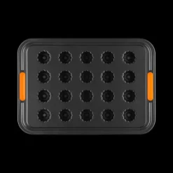 Moule Mini-Cannelés Anti-Adhésif 20 Empreintes 38,7 x 26,9 cm Le Creuset