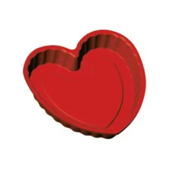 Moule professionnel forme Coeur en silicone souple 22 x 21,8 cm