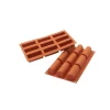 Moule Silicone 9 Bûchettes 83ml SilikoMart