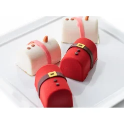 Moule Silicone 8 Bûchettes 7,5 cm x 5 cm Silikomart Professional