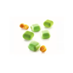 Moule Silicone 15 Carrés Bombés 4 x 4 cm 30ml SilikoMart Professional