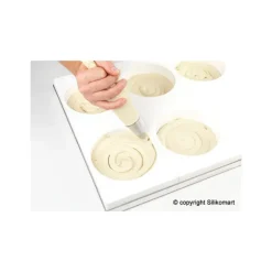 Moule silicone 6 empreintes rondes Ø160 mm Silikomart