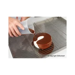 Moule silicone 12 empreintes rondes Ø115 mm Silikomart