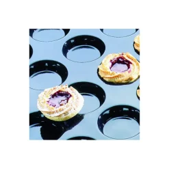 Moule Silicone 15 Florentins (quiches) 9 cm x H 0,8 cm Flexipan