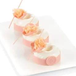 Moule Silicone 6 Intreccio Ø 7,5 cm x H 3,5 cm Silikomart 3D Design