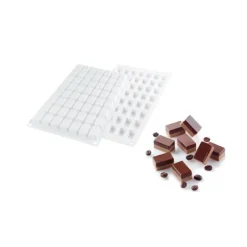 Moule Silicone 56 Micro Rectangles 5ml SilikoMart Professional