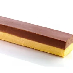 Moule Silicone 8 Mini Bûches Carrées 50 x 3 x H3 cm 445ml SilikoMart Professional