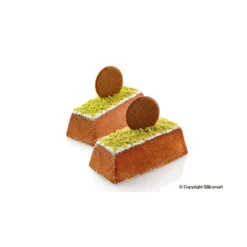 Moule Silicone 30 Mini Cakes 9,9 x 4,9 cm 130ml SilikoMart Professional
