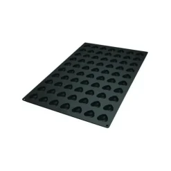 Moule Silicone 70 Mini Coeurs 3,6 x 3,9 x H1,6 cm 11ml SilikoMart Professional