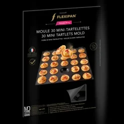 Moule Silicone 30 Mini Tartelettes Ø 4,2 cm Flexipan Demarle