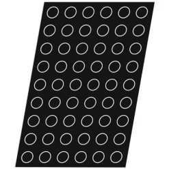 Moule Silicone 54 Mini-cylindres 3,8 cm x H 2 cm Flexipan