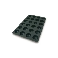 Moule Silicone 24 Muffins Ø6,9 x h3,9 cm 122ml SilikoMart Professional
