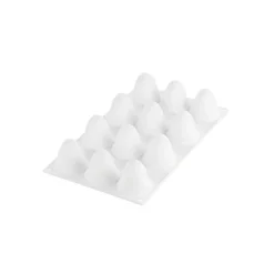 Moule Silicone 12 Oeufs Ø 3,4 cm x H 4,7 cm Silikomart Professional