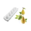 Moule Silicone 5 Poires, Figues 115ml Silikomart Professional