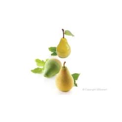 Moule Silicone 5 Poires, Figues 115ml Silikomart Professional