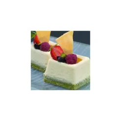 Moule Silicone 24 Savarins Carrés 7 cm x H 3 cm Flexipan