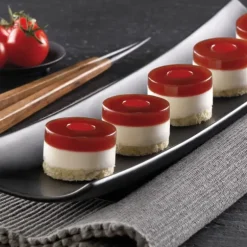 Moule Silicone 15 Sushis Rolls 4 x 2,5 cm 29ml SilikoMart Professional