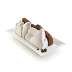 Moule Silicone Bûche Artic 25 x 9,2 x H 8,7 cm Silikomart