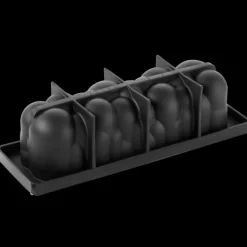 Moule Silicone Bûche Atomic 25 x 8 cm x H 8 cm Pavoni