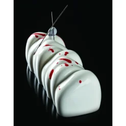 Moule Silicone Bûche Bilbao 25 x 8,5 cm x H 7,5 cm Pavoni