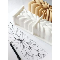 Moule Silicone Bûche 3D Instant 25 cm Scrapcooking