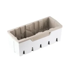 Moule Silicone Bûche Winter Village 21,8 x 8,8 x H 8 cm Silikomart