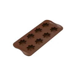 Moule Silicone Chocolat Fleurs (x8) Easy Choc Silikomart