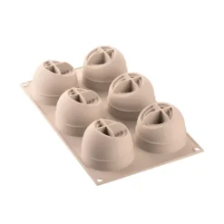 Moule Silicone Coccola Ø 7 x H 5,5 cm (x6) Silikomart