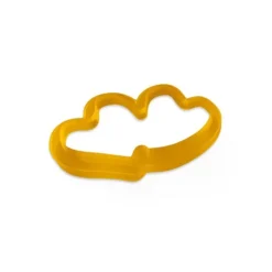 Moule Silicone Coeur Double 12,7 x 7,1 cm x H 3,8 cm (x9) Pavoflex