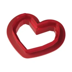 Moule Silicone Coeur Origami 15x13,5 cm SilikoMart Professional