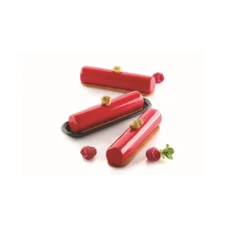 Moule Silicone Cylindre (x8) Silikomart Professional