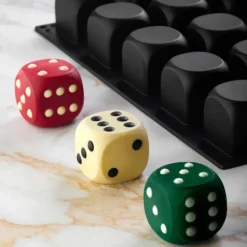 Moule Silicone Dé 5 x H 5 cm (x20) Pavoflex