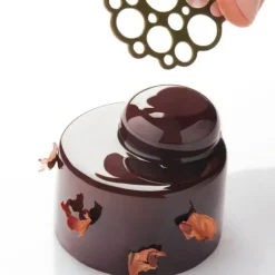 Moule Silicone Décor Cercles Ø 5 x H 0,2 cm (x15) Pavoni