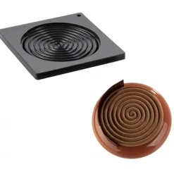 Moule Silicone Décor Hypnose Ø 16 cm x H 1 cm (x1) Pavoni