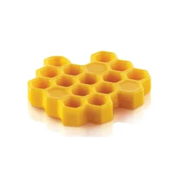Moule Silicone Décor Miel Ø 4,5 cm x H 0,8 cm (x15) Silikomart Professional
