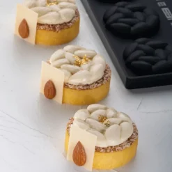 Moule Silicone Décor Mini Amandes Ø 6 cm x H 1,4 cm (x8) Pavoni