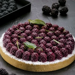 Moule Silicone Décor Mûres Ø 18 cm x H 2,2 cm Pavoni