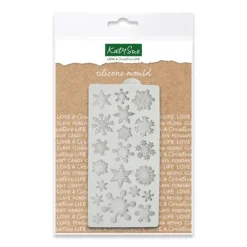 Moule Silicone Décors Flocons de Neige (x20) Katy Sue