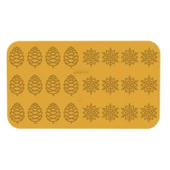 Moule Silicone Décors Hiver 47 x 27 x H 0,3 cm (x24) Silikomart