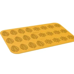 Moule Silicone Décors Hiver 47 x 27 x H 0,3 cm (x24) Silikomart