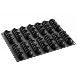 Moule Silicone Domino 12,6 x 3,3 cm x H 3,2 cm (x14) Pavoflex