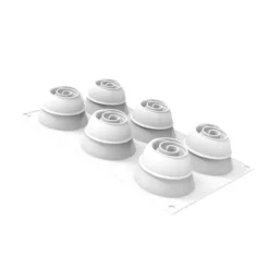 Moule Silicone Givré Ø 6 x H 4,5 cm (x6) Silikomart