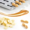Moule Silicone Gourmand Cacahuète 4,7 x 1,9 x H 1,6 cm (x24) Pavoni