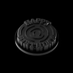 Moule Silicone Happy Birthday 19 x H 4,5 cm Pavocake