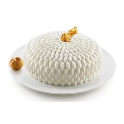 Moule Silicone Honoré Ø 19,5 x H 7 cm Silikomart 3D Design