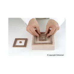 Moule Silicone Insert 12 Carrés 26 cm Silikomart Professional